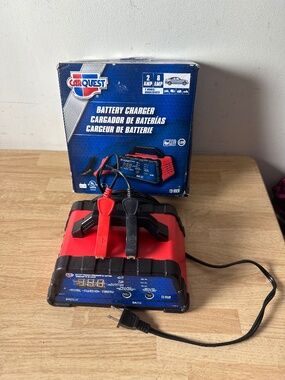 CARQUEST 6V / 12V SMART BATTERY CHARGER 2 AMP TRICKLE / 8 AMP CAR - MODEL CQ-80C